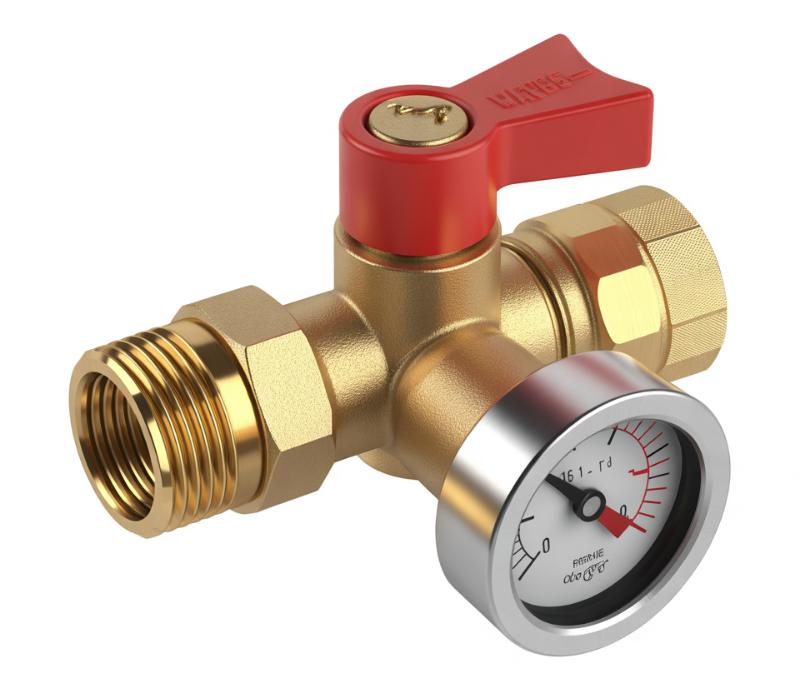 zawory kulowe z termostatem